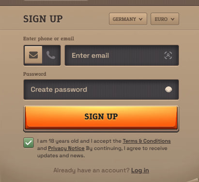 spinboss casino signup